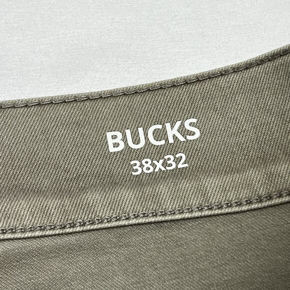 Mugsy Bucks Straight Leg Gray Jeans 38x32 Denim Wash Stretch Casual - Picture 4 of 10